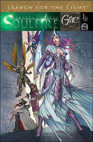 Michael Turner's Soulfire Grace issue 1-B Pasquale Qualano Cover