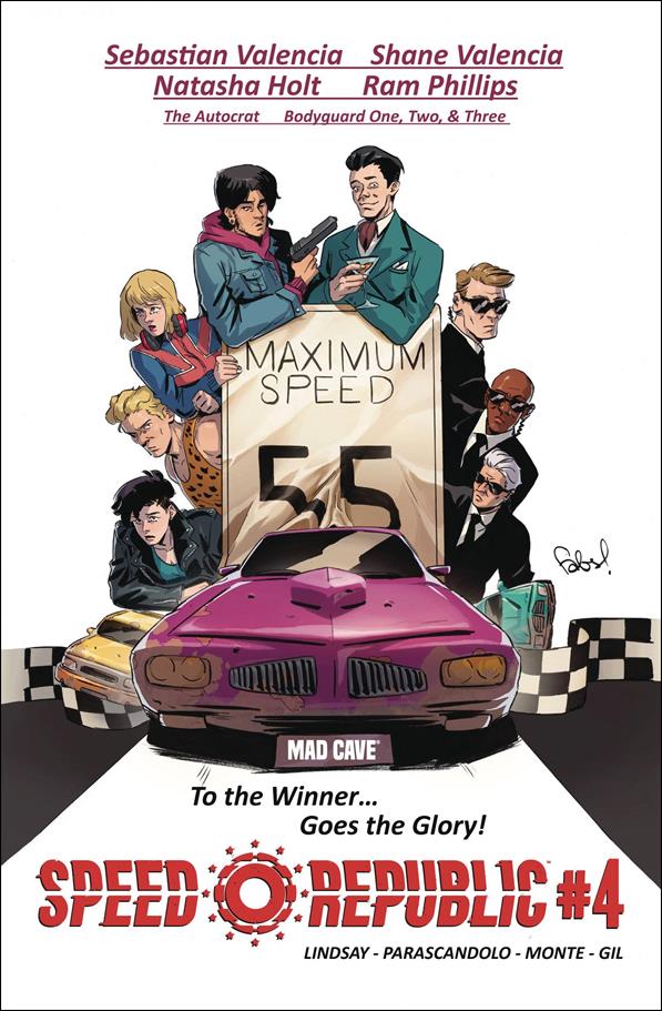 Speed Republic issue 4-B Fabian Lelay Cover