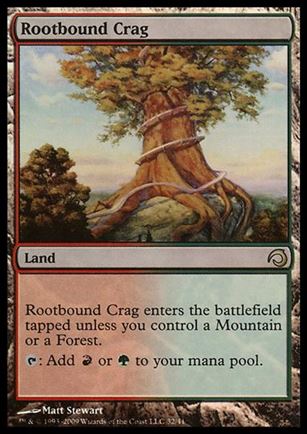 Magic the Gathering: Premium Deck Series: Slivers (Base Set) card 32 Rootbound Crag