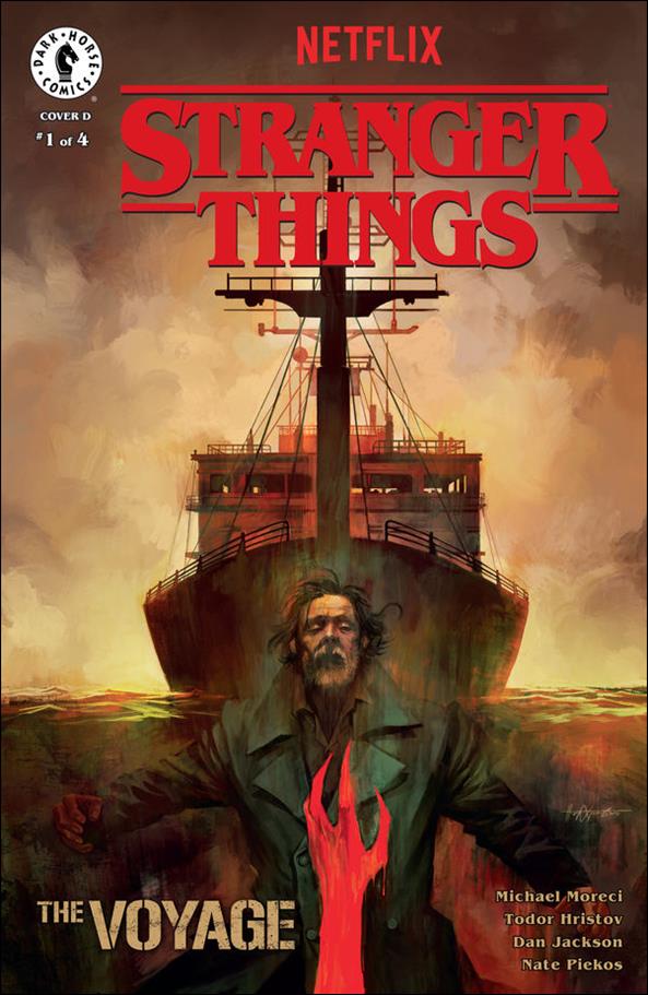 Stranger Things : The Voyage issue 1-D Todor Hristov Cover
