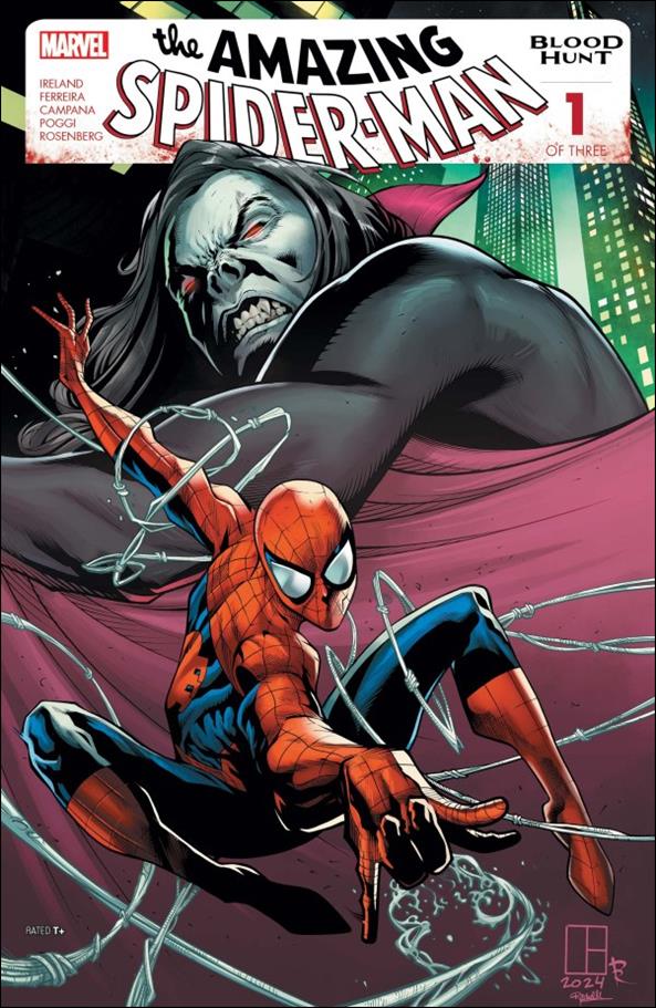 Amazing Spider-Man: Blood Hunt issue 1 Marcelo Ferreira Cover