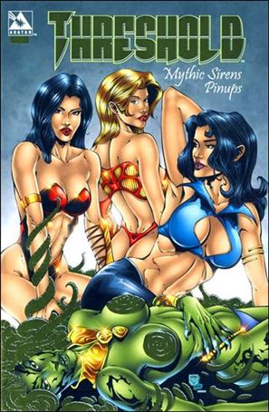 Threshold: Mythic Sirens Pinups issue 1-P Gold Foil Cover