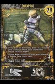 Resident Evil (Base Set) card WE-003 Submission (Melee)