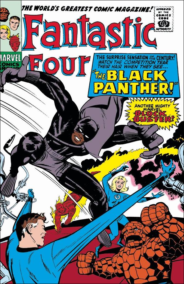Black Panther (2018) issue 1-K Jack Kirby 1:500 Color Remastered Cover