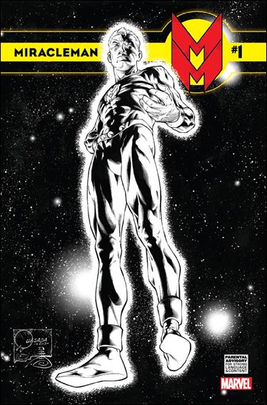 Miracleman (2014) issue 1-D Joe Quesada 1:75 Black and White Cover