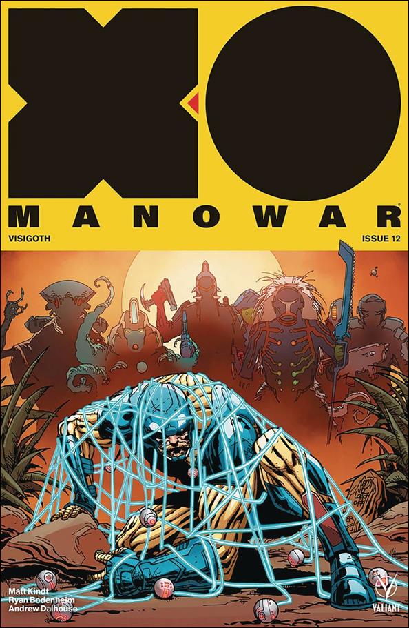 X-O Manowar (2017) issue 12-B Giuseppe Camuncoli Cover