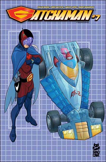 Gatchaman issue 7-B Chris Batista Cover