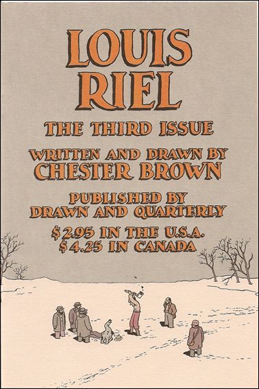 Louis Riel issue 3