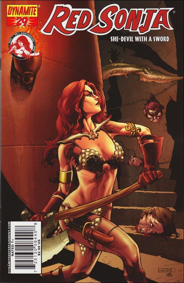 Red Sonja (2005) issue 29-C Mel Rubi Cover