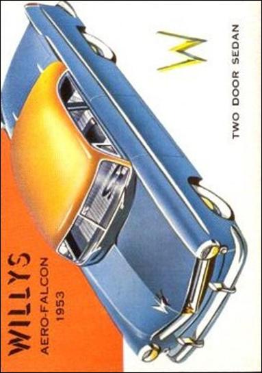 World on Wheels (Base Set) card 75 Willys Aero - Falcon 1953