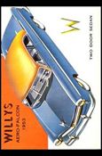 World on Wheels (Base Set) card 75 Willys Aero - Falcon 1953