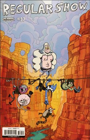 Regular Show issue 37 Jorge Corona Cover