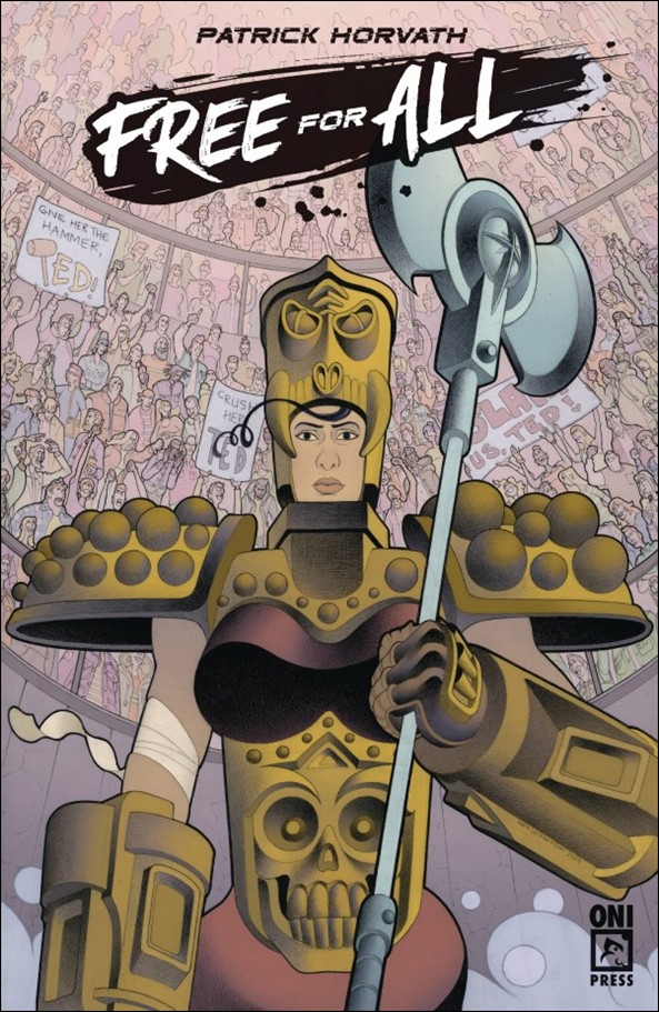 Free for All issue 1-D Matt Lesniewski Cover