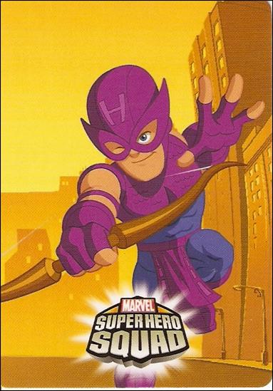 Marvel Super Hero Squad (Base Set) card 41 Hawkeye
