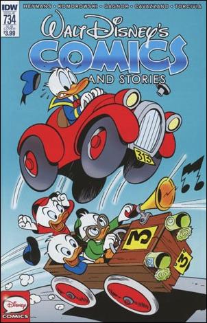 Walt Disney's Comics and Stories (2009) issue 734-B Subscription Cover