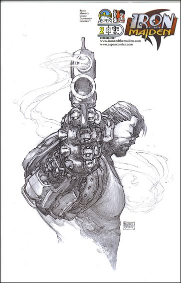 Iron and the Maiden issue 2-C Michael Turner Cover