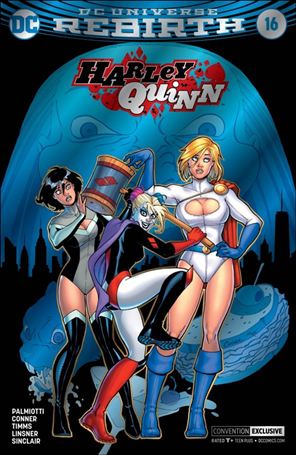 Harley Quinn (2016) issue 16-C Amanda Conner Wondercon Foil Cover
