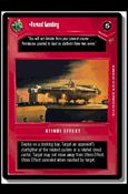 Star Wars: Cloud City Limited (Base Set) card 36 Forced Landing