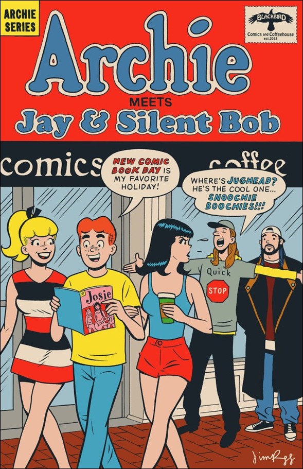 Archie Meets Jay & Silent Bob issue 1-S Retailer Exclusive Jim Rugg Cover