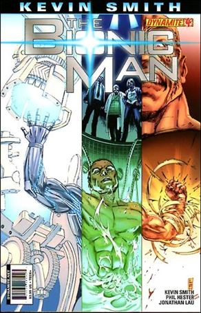Bionic Man issue 4-B Jonathan Lau 1:10 Cover
