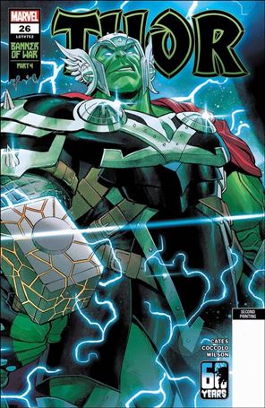 Thor (2020) issue 26-E Martin Coccolo Cover (2nd Printing)