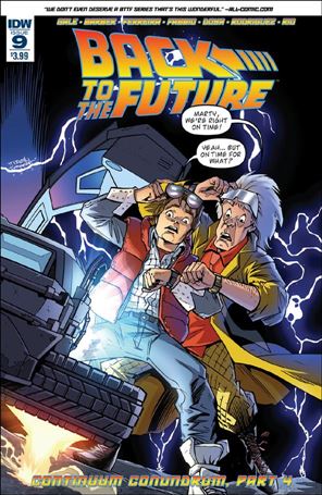 Back to the Future (2015) issue 9 Marcelo Ferreira Cover