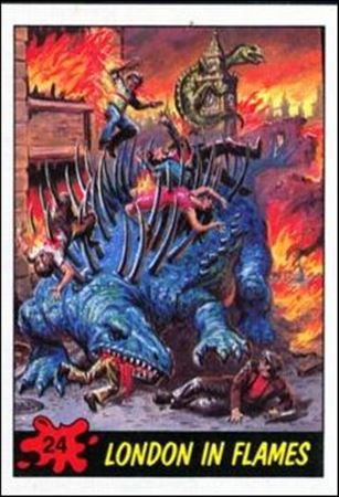 Dinosaurs Attack! (Base Set) card 24 London in Flames