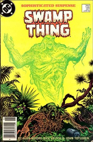 Saga of the Swamp Thing issue 37-B Newsstand Cover