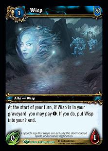 World of Warcraft: Through the Dark Portal (Base Set) card 197 Wisp