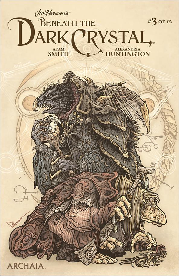 Jim Henson's Beneath the Dark Crystal issue 3-B David Petersen Cover