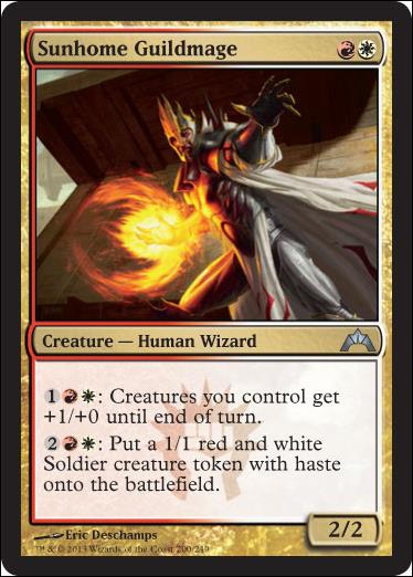 Magic the Gathering: Gatecrash (Base Set) card 200 Sunhome Guildmage