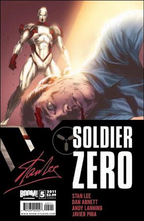 Soldier Zero issue 5 Trevor Hairsine Cover