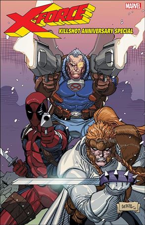 X-Force: Killshot Anniversary Special issue 1-K Leinil Francis Yu 1:25 Cover