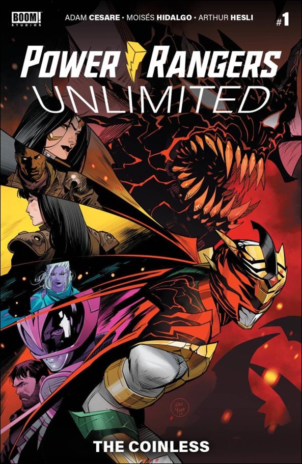 Power Rangers Unlimited: The Coinless issue 1 Dan Mora Cover