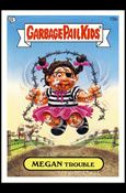 Garbage Pail Kids All-New Series 4 (Base Set) card 15b Megan Trouble