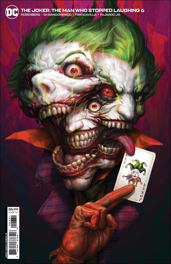 Joker: The Man Who Stopped Laughing issue 6-C Kendrick Kunkka Lim Cover