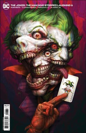 Joker: The Man Who Stopped Laughing issue 6-C Kendrick Kunkka Lim Cover