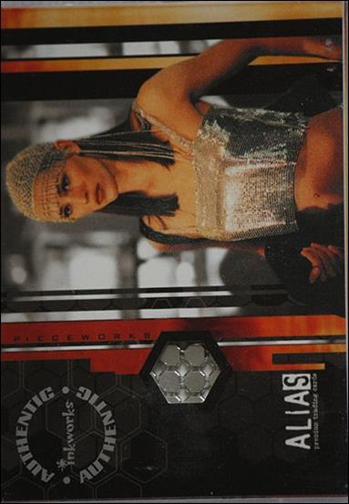 Alias: Season One (Pieceworks Costume Cards Subset) card PW2  Metal Dress Worn By Jennifer Garner