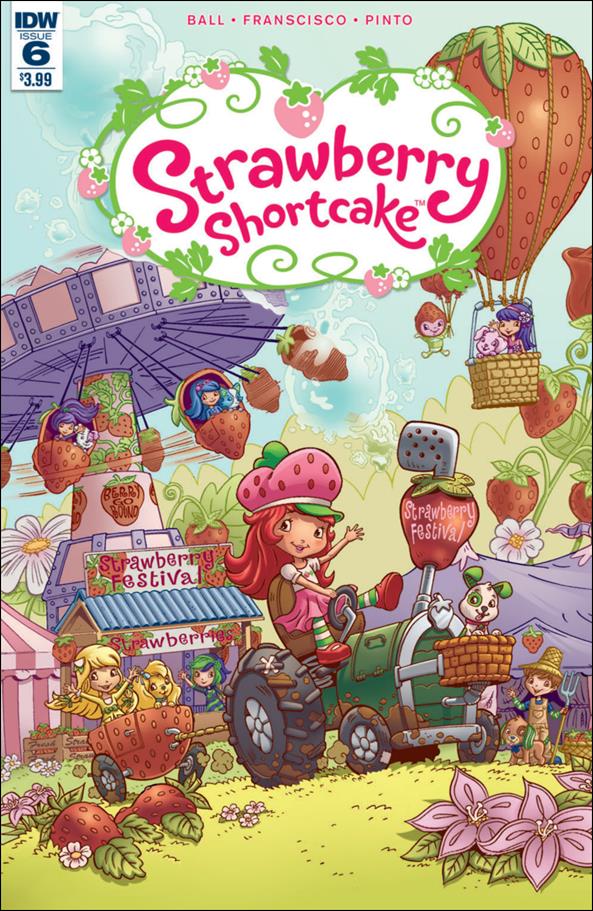 Strawberry Shortcake (2016) issue 6 Jorge Pacheco Cover