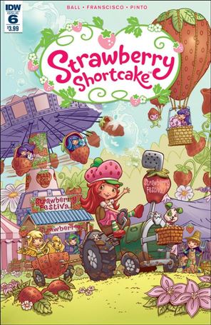 Strawberry Shortcake (2016) issue 6 Jorge Pacheco Cover