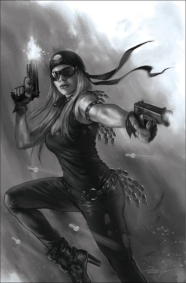Sonjaversal issue 9-M Lucio Parrillo 1:30 Black & White Virgin Cover