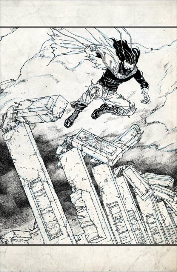 Vanish issue 4-H Steve McNiven 1:100 Raw Cover