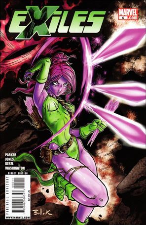 Exiles (2009) issue 5 Dave Bullock Cover