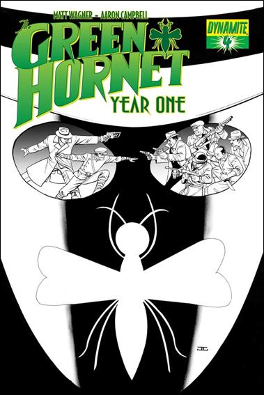 Green Hornet: Year One issue 4-C John Cassaday 1:25 Black and White Cover