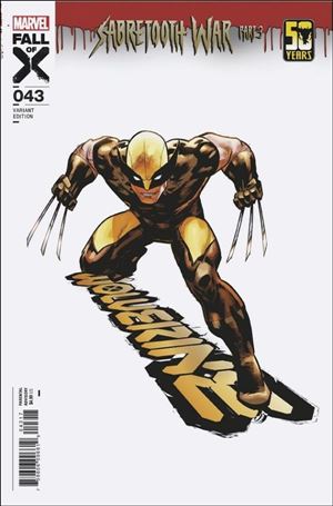 Wolverine (2020) issue 43-D Jan Bazaldua 1:25 Cover