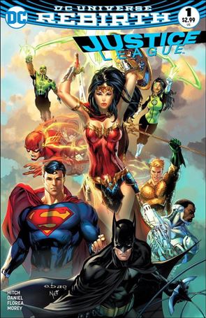 Justice League (2016) issue 1-S Eric Basaldua Most Good Hobby Cover