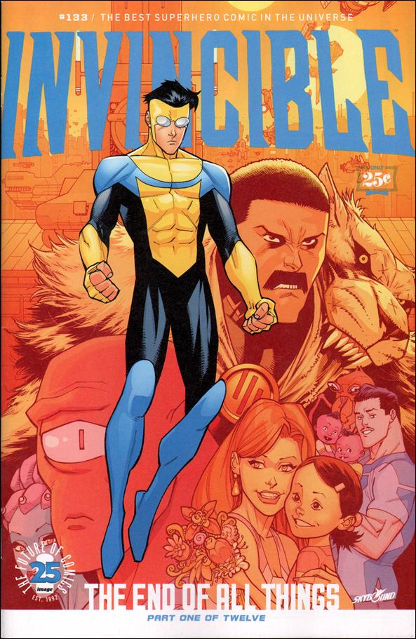 Invincible issue 133 Ryan Ottley Standard Cover