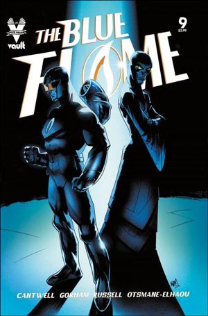 Blue Flame issue 9 Adam Gorham Cover