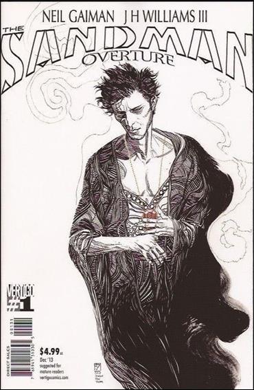 Sandman: Overture issue 1-E J.H. Williams III 1:100 Black & White Cover