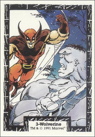 Incredible Hulk (Base Set) card 3 Wolverine